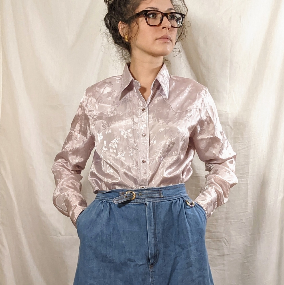 Vintage Wrangler Western Blouse - Picture 2 of 7